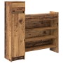 mueble para zapatos Madera Vieja 100.5x28x100 cm Madera de ingeniería by , Shoe racks and shoe organizers - Ref: Foro24-87138...