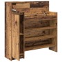 mueble para zapatos Madera Vieja 100.5x28x100 cm Madera de ingeniería by , Shoe racks and shoe organizers - Ref: Foro24-87138...
