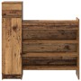 mueble para zapatos Madera Vieja 100.5x28x100 cm Madera de ingeniería by , Shoe racks and shoe organizers - Ref: Foro24-87138...