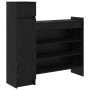 Zapatero Roble Negro 100.5x28x100 cm Madera MDF von , Schuhregale und Schuhorganisatoren - Ref: Foro24-871388, Preis: 113,39 ...