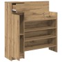Zapatero Roble Hecho a Mano 100.5x28x100 cm Madera Dura von , Schuhregale und Schuhorganisatoren - Ref: Foro24-871387, Preis:...