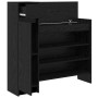 Zapatero Roble Negro 100.5x28x100 cm Madera MDF von , Schuhregale und Schuhorganisatoren - Ref: Foro24-871388, Preis: 113,39 ...