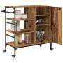 Carro de Cocina Madera Vieja 87,5x38,5x84,5 cm Madera Ingenierizada | Foro24.es | Tu tienda online para hogar, jardín y más Foro24.es