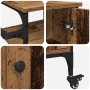Carro de Cocina Madera Vieja 87,5x38,5x84,5 cm Madera Ingenierizada | Foro24.es | Tu tienda online para hogar, jardín y más Foro24.es