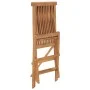 Klappbare Gartenstühle 6 Stück aus massivem Teakholz von vidaXL, Gartenstühle - Ref: Foro24-3096591, Preis: 314,49 €, Rabatt: %