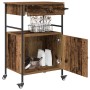Carro de Cocina Madera Vieja 56x43x89.5 cm Madera Ingenierizada von , Küchen- und Speisewagen - Ref: Foro24-871666, Preis: 10...