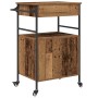 Carro de Cocina Madera Vieja 56x43x89.5 cm Madera Ingenierizada von , Küchen- und Speisewagen - Ref: Foro24-871666, Preis: 10...