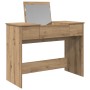 Mesa de Tocador con Espejo Roble Artesanal 100x45x76 cm von , Schlafzimmerkommoden - Ref: Foro24-871670, Preis: 120,32 €, Rab...