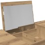 Mesa de Tocador con Espejo Roble Artesanal 100x45x76 cm von , Schlafzimmerkommoden - Ref: Foro24-871670, Preis: 120,32 €, Rab...