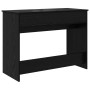 Mesa de Tocador con Espejo Roble Negro 100x45x76 cm von , Schlafzimmerkommoden - Ref: Foro24-871671, Preis: 127,16 €, Rabatt: %