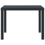 Mesa de Jardín Antracita 100x100x73 cm de Polirratan von , Gartentische - Ref: Foro24-871680, Preis: 89,78 €, Rabatt: %