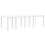 Mesa de jardín ratán sintético blanca 250x100x73 cm | Foro24.es | Tu tienda online para hogar, jardín y más Foro24.es