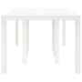 Mesa de jardín ratán sintético blanca 250x100x73 cm | Foro24.es | Tu tienda online para hogar, jardín y más Foro24.es