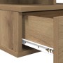 Mesitas de Noche Flotantes 2 pcs Roble Artesanal 40x31x27 cm Madera Elaborada by , Nightstands - Ref: Foro24-871755, Price: 6...