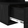 Mesitas de Noche Flotantes 2 pcs Roble Negro 40x31x27 cm Madera Elaborada von , Nachttische - Ref: Foro24-871757, Preis: 71,1...