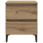 Cabinet de Cama Roble Artesanal 40x35x50 cm Madera Elaborada de , Mesitas de noche - Ref: Foro24-871920, Precio: 55,96 €, Des...