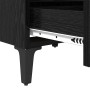 Cabinet de Cama Roble Negro 40x35x50 cm Madera Dura by , Nightstands - Ref: Foro24-871922, Price: 65,97 €, Discount: %