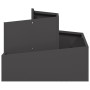 Macetero de Plástico Negro Polietileno de alta densidad Mediano de , Maceteros y jardineras - Ref: Foro24-873571, Precio: 85,...