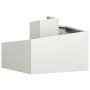 Macetero de Plástico Blanco Plástico Mediano Inlays Decorativos de , Maceteros y jardineras - Ref: Foro24-873572, Precio: 89,...