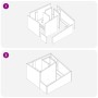 Macetero de Plástico Antracita Plástico Mediano Duradero | Foro24.es | Tu tienda online para hogar, jardín y más Foro24.es