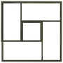 Macetero de Metal Verde Oliva Metal Mediano Apilable | Foro24.es | Tu tienda online para hogar, jardín y más Foro24.es