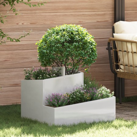 Macetero de Metal Acero Inoxidable Grande Duradero | Foro24.es | Tu tienda online para hogar, jardín y más Foro24.es