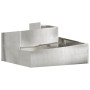 Macetero de Metal Acero Inoxidable Grande Duradero | Foro24.es | Tu tienda online para hogar, jardín y más Foro24.es