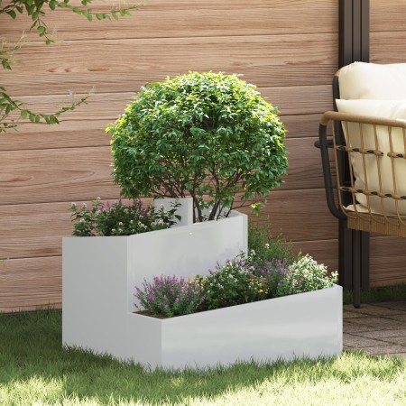 Macetero de Metal Galvanizado Acero Galvanizado Mediano | Foro24.es | Tu tienda online para hogar, jardín y más Foro24.es
