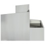 Macetero de Metal Galvanizado Acero Galvanizado Mediano | Foro24.es | Tu tienda online para hogar, jardín y más Foro24.es