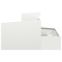 Macetero Blanco 80x80x50 cm Acero Laminado en Frío | Foro24.es | Tu tienda online para hogar, jardín y más Foro24.es