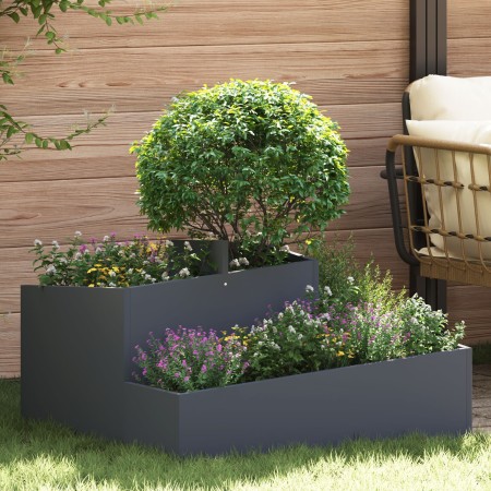 Macetero Antracita 80x80x50 cm de Plástico | Foro24.es | Tu tienda online para hogar, jardín y más Foro24.es