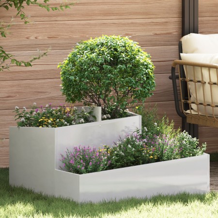 Macetero 80x80x50 cm Acero Inoxidable | Foro24.es | Tu tienda online para hogar, jardín y más Foro24.es