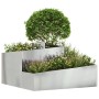 Macetero 80x80x50 cm de Acero Galvanizado | Foro24.es | Tu tienda online para hogar, jardín y más Foro24.es