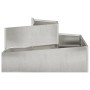 Macetero 80x80x50 cm Acero Inoxidable | Foro24.es | Tu tienda online para hogar, jardín y más Foro24.es