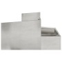 Macetero 80x80x50 cm Acero Inoxidable | Foro24.es | Tu tienda online para hogar, jardín y más Foro24.es