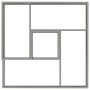 Macetero 80x80x50 cm Acero Inoxidable | Foro24.es | Tu tienda online para hogar, jardín y más Foro24.es