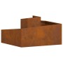 Macetero 80x80x50 cm Acero Resistente a la Intemperie von , Töpfe und Pflanzgefäße - Ref: Foro24-873584, Preis: 108,34 €, Rab...