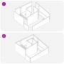 Macetero 80x80x50 cm Acero Resistente a la Intemperie von , Töpfe und Pflanzgefäße - Ref: Foro24-873584, Preis: 108,34 €, Rab...