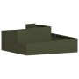 Macetas y Maceteros Verde oliva Metal 100 cm de largo Maceteros | Foro24.es | Tu tienda online para hogar, jardín y más Foro24.es