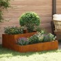 Macetas y Maceteros Acero corten Grande Duradero by , Pots and planters - Ref: Foro24-873591, Price: 132,60 €, Discount: %
