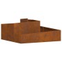 Macetas y Maceteros Acero corten Grande Duradero by , Pots and planters - Ref: Foro24-873591, Price: 132,60 €, Discount: %