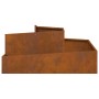 Macetas y Maceteros Acero corten Grande Duradero by , Pots and planters - Ref: Foro24-873591, Price: 132,60 €, Discount: %