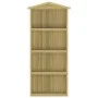 Garden tool shed 87x33x222 cm, impregnated pine wood by vidaXL, Sheds - Ref: Foro24-318190, Price: 96,52 €, Discount: %