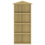 Gartengeräteschuppen 87x33x222 cm imprägniertes Kiefernholz von vidaXL, Schuppen - Ref: Foro24-318190, Preis: 97,33 €, Rabatt: %