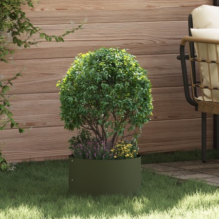 Maceta de Metal Verde Oliva Verde oliva Metal Mediano Maceteros | Foro24.es | Tu tienda online para hogar, jardín y más Foro24.es