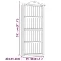 Garden tool shed 87x33x222 cm, impregnated pine wood by vidaXL, Sheds - Ref: Foro24-318190, Price: 96,52 €, Discount: %