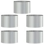 Juego de Macetas de Metal Grises Galvanizado Metal Galvanizado | Foro24.es | Tu tienda online para hogar, jardín y más Foro24.es