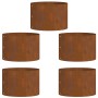 Conjunto de Macetas de Acero Corten Acero corten Mediano Duradero von , Töpfe und Pflanzgefäße - Ref: Foro24-873605, Preis: 5...