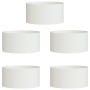 Maceteros de Metal Blanco Blanco Metal 40 cm de diámetro by , Pots and planters - Ref: Foro24-873609, Price: 60,89 €, Discoun...