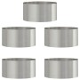 Juego de Macetas de Acero Inoxidable Acero inoxidable by , Pots and planters - Ref: Foro24-873615, Price: 87,64 €, Discount: %